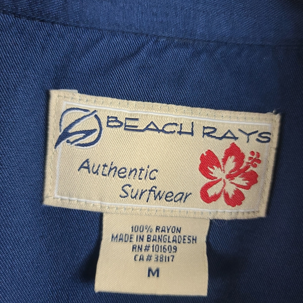 Beach Rays Authentic Surfwear Mens M - Picture 3 of 8